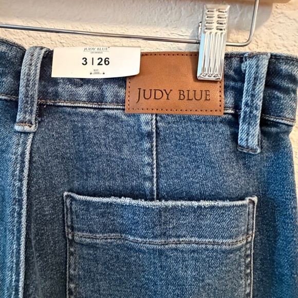 Judy Blue Dark Wash Jogger Jeans, Sz 3/26, NWT - Picture 5 of 9